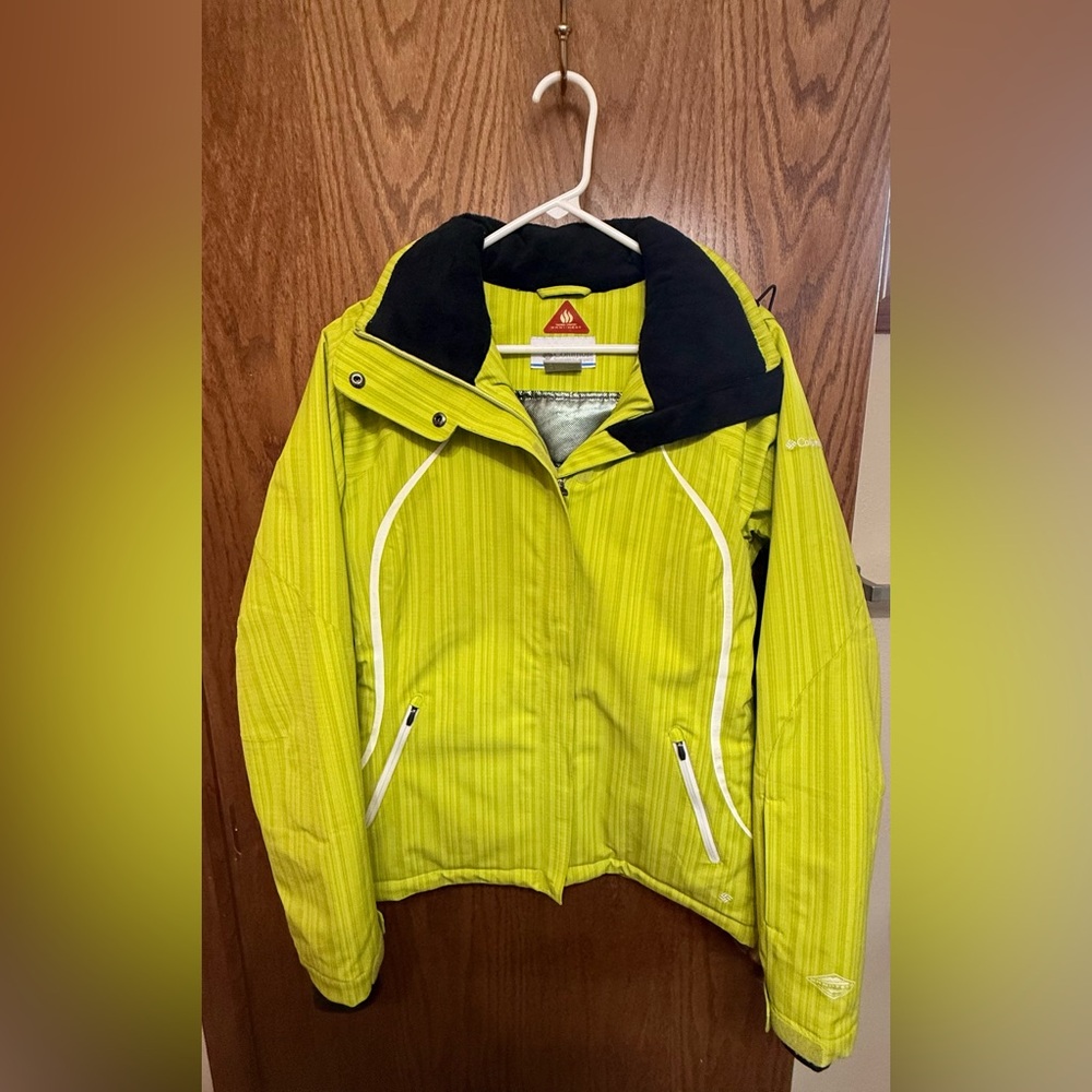 Columbia Lime Green Ski Jacket